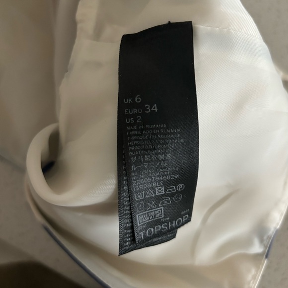 Topshop striped matching set size 2 - Picture 9 of 10